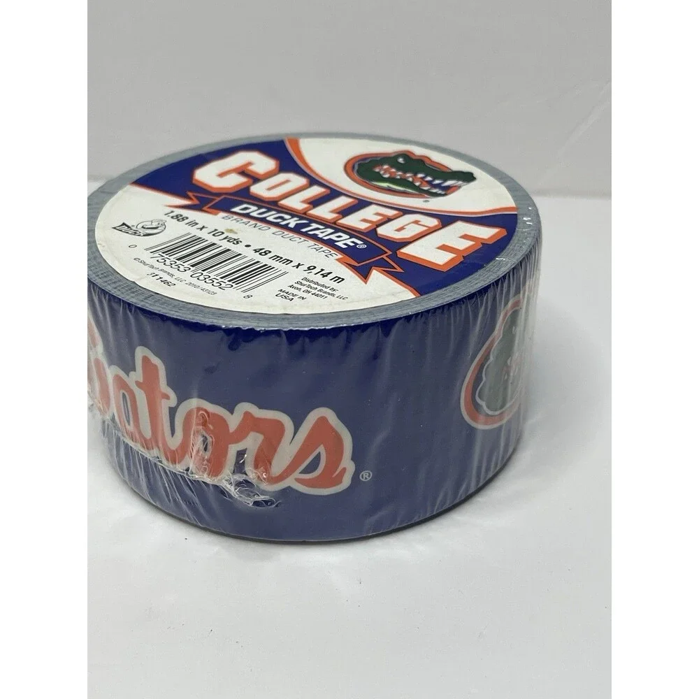 Duct Tape Florida Gators NEW 1.88x10yards Blue Orange
